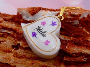 Anhänger "Herz geschwungen"